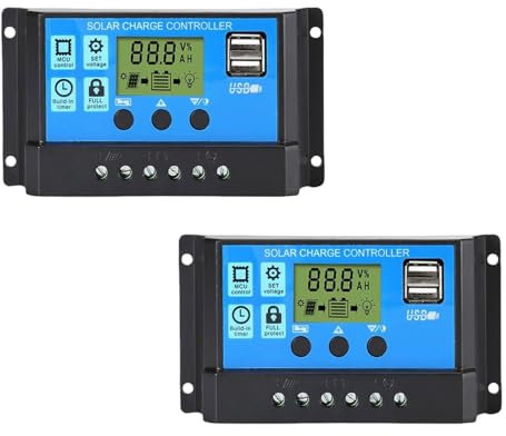 2 Stück Solar converter 30A solar charger controller (30A)