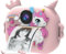 Camara Fotos Infantil Instantanea, Ambesty Camara Fotos Infantil, 2.4 HD Cámara Instantánea con Tarjeta 32GB y Papel de Impresión, 1080P HD Video Cámara, Regalos para Niños y Niñas de 3-12 (Rosa)