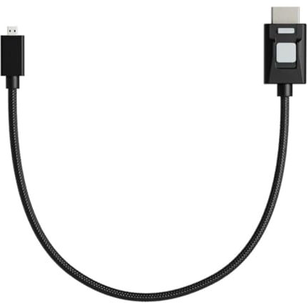Atomos Cable de alta velocidad 4kP60 con bloqueo HDR Micro a HDMI completo de 30 cm