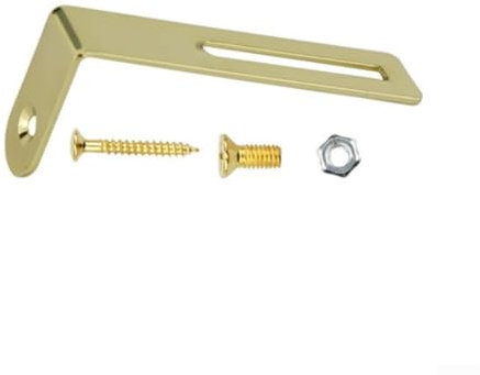 Pickguard Halterung Zubehör für Les Paul E-Gitarren, Lieferung mit Schrauben und Mutter (Gold)