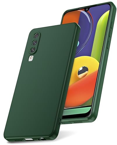 Watana for Samsung Galaxy A50 A50S A30S Case, Soft-Touch Silicone Phone Case, Shockproof, DustProof, Antiskid Full Body Armour Phone Cover with Microfiber Lining for samsung A50 A50S A30S,Green