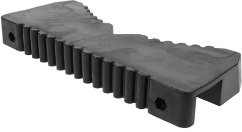 LOORGVEL 1 Satz Teleskop-leiterwaschmaschine Teleskopstange Schwimmbad Teleskopisch Handschuhe Plattform Deck Abfluss Original Klares Griptape Leitern Rand Bewachen Rad Gummi Black