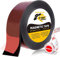 Nastro Magnetico Adesivo - 3,8 cm x 3 m - Rotolo Magnetico con Magnete Flessibile - Banda Magnetica - Fascia Magneti Adesivi - Magneti Forti