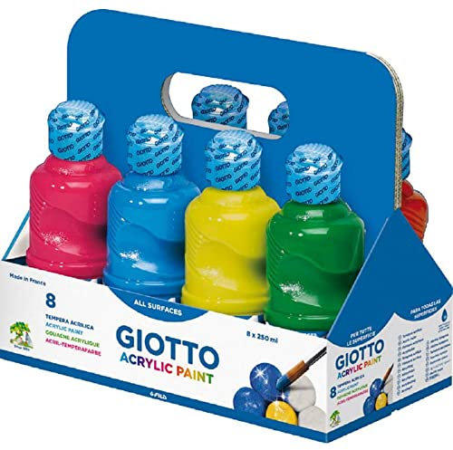 Giotto Acrylic Pintura acrílica 500ml 8pieza(s)