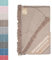 Couvre-lit multi-usages: Plaid Sofa, Plaid Foulard, Couvre-canapé, Foulard pour canapés en coton et autres fibres. Fabriqué en Espagne. Housses de canapé (Brun clair, 230x260cm.)