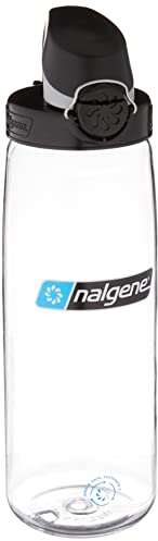 Nalgene OTF Sustain Gourde transparent/noire 0,65 l