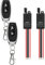 dstfuy Interruttore remoto wireless, mini interruttore remoto a 2 vie Interruttore luce wireless DC 5V/12V/24V/48/10A con 328FT a lungo raggio per motore, luce LED, allarme di sicurezza wireless.
