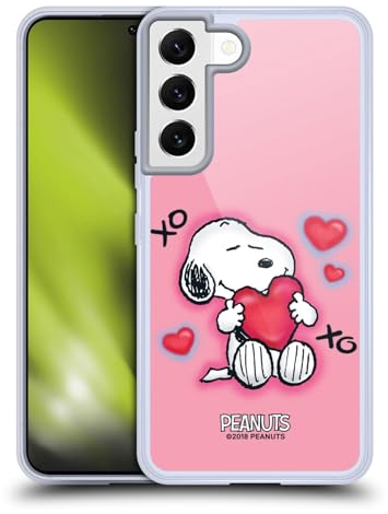 Head Case Designs Offizielle Peanuts XOXO Snoopy Plankenweg-Spritzpistole Gelhülle [Militärischer Schutzgrad] Kompatibel Mit Samsung Galaxy S22 5G Und Kompatibel Mit MagSafe