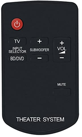 VINABTY N2QAYC000043 Telecomando di Sostituito Adatto Per Panasonic Home Theater Audio System SC-HTB520 SC-HTB520EG-K SU-HTB520 SC-HTB527 SU-HTB527 SB-HWA520 SB-HWA520EB SB-HWA520EG SC-HTB520EB