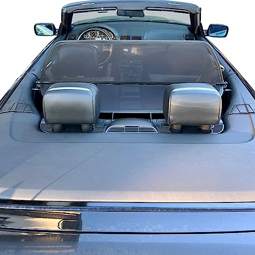 Aperta Windschott passend für BMW 3er Reihe 100% Passgenau OEM Qualität Schwarz Windstop Windabweiser