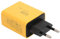 Bloque de Cargador USB C, Adaptador de Corriente de Carga Rápida de 3 Puertos de 65W con USB único Tipo C Dual, Cargador de Pared para S23, S23 Ultra (Enchufe de la UE)