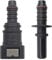 2pcs Raccord durite Essence, Connecteur de Tuyau de Carburant Droit Femelle,9.89 Tuyau de Ligne de Carburant Raccord Rapide id8 Raccord Rapide Traversant Raccord de Voiture