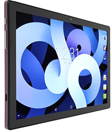 VBESTLIFE 10,1-Zoll-Tablet-Computer, 5.0, 7000 MAh, 8 MP Vorne, 16 MP Hinten, Tablet-PC 1920 X 1200 für Zuhause (Purple)