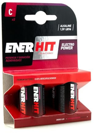 Pile alcaline LR14-C BL.2 : énergie Durable et fiable pour Vos appareils. Idéale pour Les Jouets et Les télécommandes. Puissance compacte et Haute Performance Garantie.