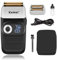 KEMEI Rasoir Électrique pour Hommes - Shaver Homme sans Rasage de Près SANS FIL avec Écran LED - Livré avec un Étui de Transport Pratique