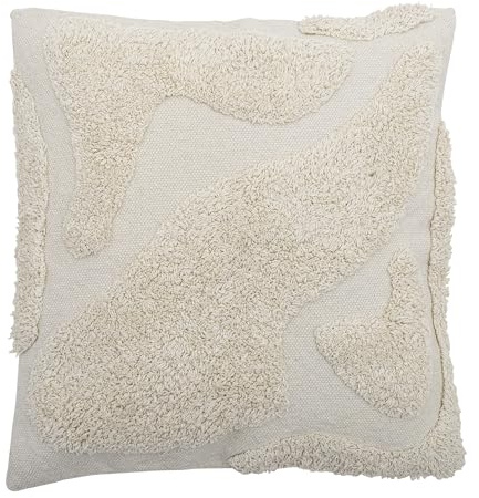Bloomingville Canelli Kissen, Natur, Baumwolle, H50xB50 cm