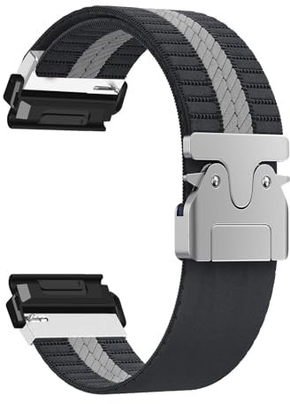 Nylon Armbänder für Coros Vertix 2 Armbänder Verstellbares Nylon Sport für Coros Vertix 2 Armbänder Herren Damen Atmungsaktiv Ersatzarmband Kompatibel mit Coros Vertix 2 Armbänder (9)