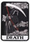 Death Tarot Card Embroidered Patch Sew On Iron On Badge Gothic Pagan Reaper Goth
