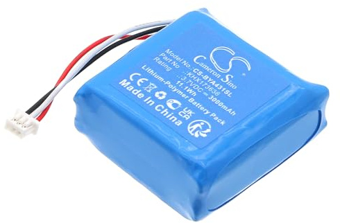 TCTK Akku 3000mAh Kompatibel mit [Babymoov] A014429, A014431, A014433, Babyphone Yoo Go+ HD, Babyphone Yoo Roll Ersetzt KHX173636