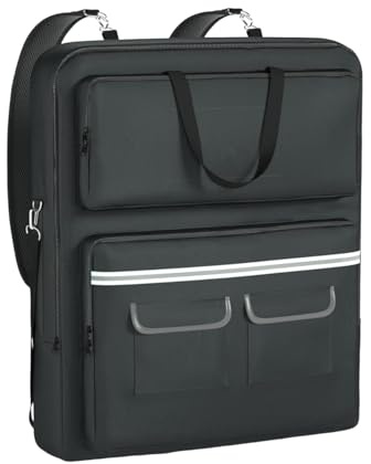 Generisch Solarmodul Outdoor-Tasche - 2-Lagige Organisations Tasche Für Solarmodule - Robuster Outdoor-Schutz Mit Griff Für Tablet, Laptop, Smartphone & Kopfhörer – Sportorganizer