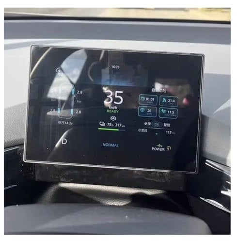 tnbru Navigationsschutzfolie Für MG Für Mulan Für MG4 2021–2023 Displayschutzfolie Aus Gehärtetem Glas Für Infotainment-Systeme Radios GPS-Navigation Armaturenbrett(FOR instrument)