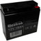 Batteria AGM Al Plombo Ricaricabile 12V 18Ah VRLA Per allarmi antifurti, sistemi di sicurezza, Batterie di ricambio per UPS USV, Solar, Solarpanel