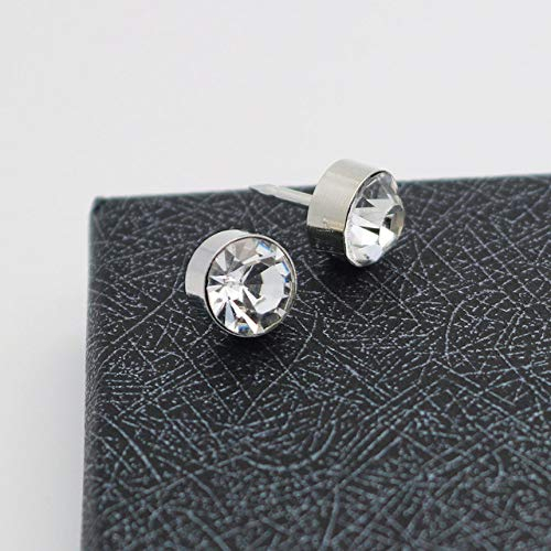 PRAK Broschen & Anstecknadeln Für Damen,Einfache Kleine Kristall Strass Broschen Stifte Anzug Hemd Kragen Nadel Anstecknadel Kleiner Knopf Für Männer Frauen Hochwertiger Schmuck, 1