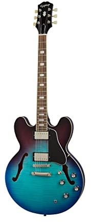 Epiphone Inspired by ES-335 Figured Blueberry Burst - Halbakustik Gitarre