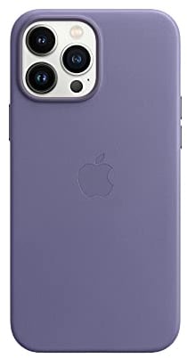 Apple Leather Case with MagSafe (for iPhone 13 Pro Max) - Wisteria