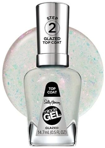 Sally Hansen Miracle Gel® Holiday FY24 Collection Glänzend Top Nail Coat - Glazed, 14,7ml