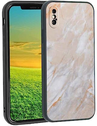 Compatible with iPhone XS Max Phone Case, Marble Case Silicone Protective for Teen Girl Boy Case for iPhone XS Max