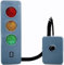 PHOLK Garagen-Parkassistent, LED-Parkassistent-Alarm, Garagen-Parksensor-Hilfe, LED-Stoppschild-Stoßstangensensor Mit Einstellbarer Höhe, Batteriebetrieben, An Der Wand Montierbar