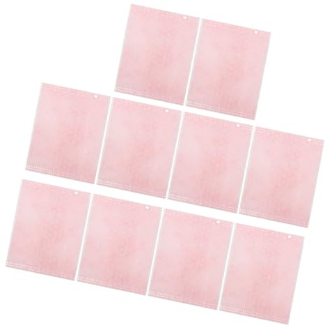 Healvian Dischetti Struccanti Usa e Getta 10 Pezzi, Morbidi e Delicati sulla Pelle, Piccoli e Portatili per Rimozione Make-up e Pulizia Viso in Viaggio