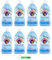 8 x Chanteclair I Concentrati – Ammorbidente concentrato, profumo di sale marino e fiore di loto, per vestiti morbidi e profumati – 57 lavaggi 1140 ml + portachiavi Beni Culinari