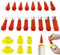22 Pcs Stainless Steel Sealing Nozzles, 2024 New Models Stainless Steel Caulking Nozzle Set, Stainless Silicone Nozzle Versatile, for Kitchen Bathroom Brick Joint