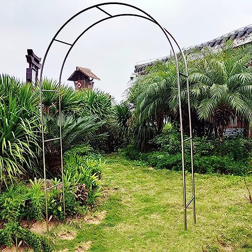 Rankgitter aus Edelstahl, wetterbeständig, freistehend, ideal für Garten oder Terrasse, 2,8 x 2,4 m
