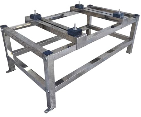 Edelstahl-Klimaanlagenständer, Hochleistungs-Klimaanlagenständer, 14000-28000 BTU, verstellbar, wasserdicht und rostfrei(90x45x30cm/35.4x17.7x11.8in)