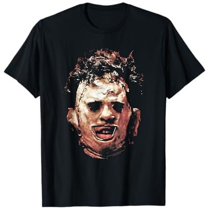 The Texas Chainsaw Massacre Leatherface Portrait Horror T-Shirt