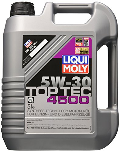 Liqui Moly Motoröl 5W-30 5L Top Tec 4500 Acea C1 Motorenöl Schmieröl