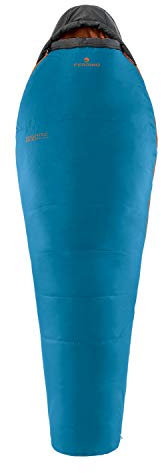Ferrino Unisex – Erwachsene Nightec 600 Lite Schlafsack, dunkelgrau, 220 x 80 cm