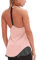 icyzone Damen Fitness Sport Tank Top Ärmelloses Sport Oberteil Yoga Gym Shirt (S, Pale Blush)