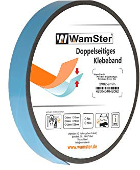 WamSter - Doppelseitiges Klebeband Zierleistenband (9mm)