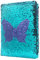 EverCreatives Magic Flip Reversible Butterfly Sequin Notebook for Girl Kids Adults Diary Lined Travel Journal Gift School Supplies