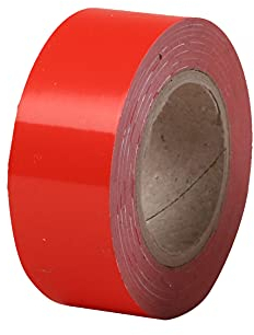 Zéfal Unisex – Erwachsene Tubeless Tape Felgenband, Rot, 25 mm