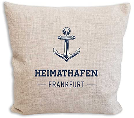 die stadtmeister Sofakissen Heimathafen Frankfurt