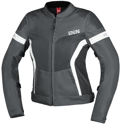 IXS Trigonis-Air Damen Motorrad Textiljacke, grau, 3XL