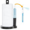 SpaceAid SprayNeat Papierhandtuchhalter mit Sprühflasche, Papierhandtuchspender mit Sprüher in der Mitte, unter dem Schrank, Papierhandtuchrolle für die Küche (schwarz)