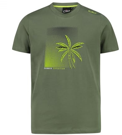CMP Unisex Kinder T-Shirt in 100% Cotone Da Bambini T-Shirt
