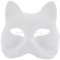 VICASKY 12 Stk DIY -Gesichtsmaske Maskerade weiße leere Maske DIY Tier Anime-Katze halloween masken halloweenmaske Halloween-Maske DIY-Masken aus Papierzellstoff Maske für Halloween