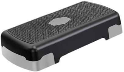 Aymzbd Übungs-Stepper-Plattform Aerobic-Stepper Einstellbar Leichtgewicht Multifunktionaler rutschfeste Strukturierte Oberfläche Stabil